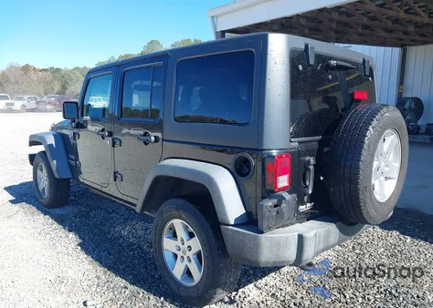 2013 Jeep Wrangler Unlimited Sport from USA, damaged, VIN 1C4BJWDG5DL700312